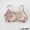 Algodão Puro Costas Cruzadas Costas Bonitas Alça de Costas Popular na Internet Roupa Íntima Sutiã Peça Única Tubo para Seios Top de Tubo Feminino Colete Push-up