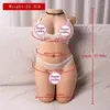 Boneca de Silicone de Meio Corpo com Vagina e Nádegas Realistas, Produto Adulto para Masturbação Masculina, com Características Mamárias, Atacado de Bonecas Realistas