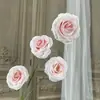 Novas flores artificiais de rosa bolha com 4 cabeças para casamentos, decoração de salão de casamento, flores para corredor, decoração de hotel e casa flores artificiais