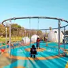 Balanço de argola grande de celebridade da internet parque infantil para pais e filhos todo o equipamento de diversão sem motor combinação de balanço de argola