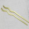Acessórios de Joias DIY 170mm Latão Grampo de Cabelo Plano em Forma de Cobra Grampo de Cabelo Estilo Antigo Acessório de Cabelo Material