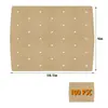 Nova Air Fryer Papel para Air Fryer Revestimento Descartável Papel Absorvente de Óleo Utensílios de Cozinha Papel Manteiga de Silicone Dupla Face