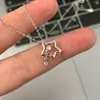 Collar Mujer Diseño Sensible Mariposa Ins Estilo Nuevo 2024 Cadena de Lana