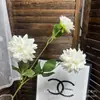 Comércio Exterior Artificial 3 Cabeças Linda Flor Flor de Casamento Material para Arranjo de Chão Estrada Dahlia Artificial Flor Artificial para Casa