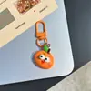 Llavero de Fruta con Expresión Linda Colgante Cambiable de Dibujos Animados Coloridos Accesorios para Mochila Escolar de Estudiante Accesorios de Manzana Mango