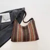 Bolsa de Hombro/Axila Elegante de Moda Estilo Étnico con Borlas para Mujer, Gran Capacidad, Nuevo Estilo Primavera 2026
