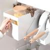 Estante de almacenamiento para tapas de ollas de madera de arroz, estante de almacenamiento de plástico para condimentos, estante de almacenamiento para ollas, gabinete, caja de almacenamiento, estante de almacenamiento