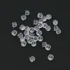 Tapones para los oídos de silicona con núcleo de cobre transparente en forma de hamburguesa, tapón trasero antideslizante y anticaída, accesorios para pendientes DIY, soporte para pendientes de botón