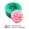 Molde de silicona para decorar flores, apto para uso alimentario, para hornear, para decoración de tartas, con forma de flor de chocolate.