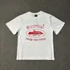 Serie de camisetas de moda de alta calidad para la calle, de manga corta, con estampado de logo de letras, cuello redondo, unisex, al por mayor para comercio exterior