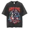 Camiseta Retrô Y2K Harajuku Algodão de Qualidade Divertida Gótica Anime g