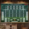Calendario de Fútbol 2026 Pintura Decorativa Tema de Fútbol Usa-Canadá-México Póster Decoración para Aficionados Pintura para Colgar en la Pared de Bar Restaurante