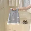 Vestido TIMO para Niña 2024 Verano Estilo Coreano Elegante Vestido con Lazo para Niña Vestido de Princesa para Bebé Moderno