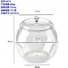 Frasco Sellado de Plástico Transparente Grado Alimenticio Té Medicina Tradicional China Dinerel Frasco de Almacenamiento Dulces Galleta Snack Frasco de Almacenamiento Grande