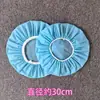 Gorro de Baño Color Sólido Capa Única Engrosado Impermeable Ducha PEVA Baño Baño Película para el Cabello Gorro de Ducha Impermeable Cubre Cabeza Cubierta para el Cabello