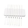 Espeto para Churrasco de Aço Inoxidável 304 Grau Alimentício Espetos Planos Espessados Espeto de Aço Espeto de Ferro Espeto para Churrasco Agulha de Assar