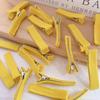 Regalo Hecho a Mano para Niños 5cm Espiga Algodón Pinza para el Cabello Todo Incluido Pinza Doble Pinza Lateral Accesorios para el Cabello Venta al por Mayor para Mujeres