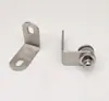 Acessórios para Poste de Corrimão de Aço Inoxidável Sólido 304 Acessórios de Fixação Conectores de Guarda-Corpo de Escada Peça Garra Peça Orelha