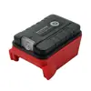 Compatible con módulo adaptador de batería Milwaukee M18, viene con un puerto de carga USB y puede funcionar como una batería externa