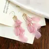 Pendientes Bohemios de Borlas y Plumas, Accesorios Versátiles y Elegantes para unas Vacaciones de Lujo, Accesorios para la Cabeza de Viaje y Joyería para Orejas
