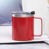 Taza de acero inoxidable estilo coreano ins, taza de moda personalizada, regalo creativo, taza de café con logotipo impreso, venta al por mayor
