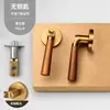 Juego de Cerradura Sencilla para Puerta de Dormitorio para Uso en Interiores, Adecuado para Baño, Dormitorio, Habitación de Adultos Mayores, Habitación de Niños y Baño, con una Cerradura de Manija Silenciosa de Lengüeta Única