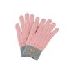 Guantes cálidos de invierno tejidos al estilo coreano, resistentes al frío, para montar en bicicleta, con pantalla táctil, cálidos, antideslizantes, con forro polar, gruesos, de jacquard bicolor.