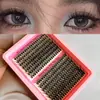 Pestañas postizas transfronterizas más vendidas de Amazon en Europa y América: gruesas, rizadas, efecto de ojos grandes, DIY para looks asiáticos y de raza mixta