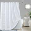Cortina de ducha de línea de suministro transfronterizo, cortina de ducha simple, impermeable, cortina de ducha de poliéster engrosada, cortina de baño, cortina de cama, venta al por mayor