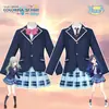 World Project Trajes de Cosplay Escenario Colorido con Shiroishi an Kusanagi Nene Uniforme Disfraz de Cosplay de Anime