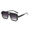 Gafas de sol cuadradas de doble puente estilo punk europeo y americano, gafas de moda transfronterizas de comercio exterior, gafas casuales de alta gama