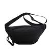 Bolsa de peito transversal Bolsa de lona casual para mulheres 2023 Nova moda verão esportes nicho versátil bolsa de cintura