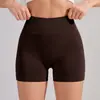 Nuevos Shorts de Yoga Transfronterizos para Mujer, Estilo Europeo y Americano, de Cintura Alta, Ajustados, de Secado Rápido para Fitness, Shorts de Fitness con Efecto Lifting de Glúteos, Pantalones de Fitness de Tres Cuartos