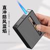 Encendedor de cigarrillos de doble uso, eléctrico y a gas TH786/787, recargable por USB, 10/20, venta al por mayor transfronteriza