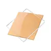 Painel de pegboard acrílico placa de vidro transparente tampa de aquário divisória defletora perfurada com furos processamento de placa feito sob medida