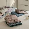 Funda de Almohada de Color Puro Lf Lenzing Tencel de 100 Hilos Producto Único Sábanas de Cama Verano Sedoso Fresco Lyocell Cubre Edredón