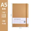 Cuaderno Transfronterizo Logo Personalizado Libro de Mano Correa Sencilla de Aspecto Elegante Bloc de Notas de Negocios Papelería de Oficina Caja de Regalo