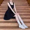 Colección de verano 2026: Zapatos de entrenamiento casuales alemanes con velcro que aumentan 4.5 cm de altura, zapatos de ballet Mary Jane para mujer