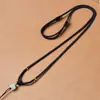 Pendente de Jade Hetian Natural Tecido à Mão com Corda para Colar de Homens e Mulheres Cordão para Pendurar