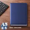 Libreta con Logo Personalizado para Oficina Corporativa, Cubierta Gruesa de Cuero, Apariencia de Alta Calidad, Libreta A5 para Reuniones de Negocios