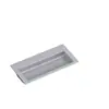 Mango de aleación de aluminio alargado en forma de U para gabinete de espacio redondo moderno simple de una palabra mate puerta de armario manija oculta oscura