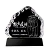 Amor trofeo de cristal hacer medalla tarjeta de autorización amor creativo doctor enfermera retro voluntario recuerdo