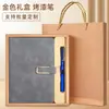 Cuaderno A5 Personalizado Libro de Registro de Reuniones Sencillo para Oficina de Negocios Cuaderno Engrosado con Hebilla que Se Puede Imprimir con Logo