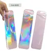 Sacos Plásticos Rosas em Estoque, Sacos de Embalagem Coloridos Semitransparentes, Sacos de Folha de Alumínio para Necessidades Diárias, Sacos com Fecho Ziplock para Joias e Ferramentas