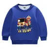 Otoño e invierno 2023 nueva ropa infantil para niños y niñas a prueba de frío bebé suéter de felpa gruesa de doble capa top