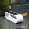 Sillas de parque para exteriores, sillas de espera de acero inoxidable, sillas de exterior, taburetes de ocio a medida para centros comerciales, sillas largas, venta directa de fábrica