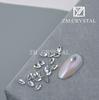 Atacado a granel novo 3 * 6mm cor olho de cavalo nail art especial- em forma de broca fundo plano broca fundo de ouro broca nail art vara broca