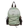 Mini mochila ligera de estilo montañés para exteriores, mochila pequeña colorblock estilo coreano, adecuada para estudiantes, vacaciones, camping y uso casual