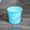 Lote de Fábrica Cubo Portátil Espeso Cubo Cubo de Lavandería Doméstico Cubo de Baño para Dormitorio Lavabo de Plástico Cuchara para Agua Cuchara para Agua Juego
