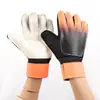 Luvas de Goleiro de Futebol para Crianças e Adultos, Luvas de Goleiro de Látex Anti-Colisão com Proteção para os Dedos, Equipamento de Proteção para as Mãos Fabricante Atacado
